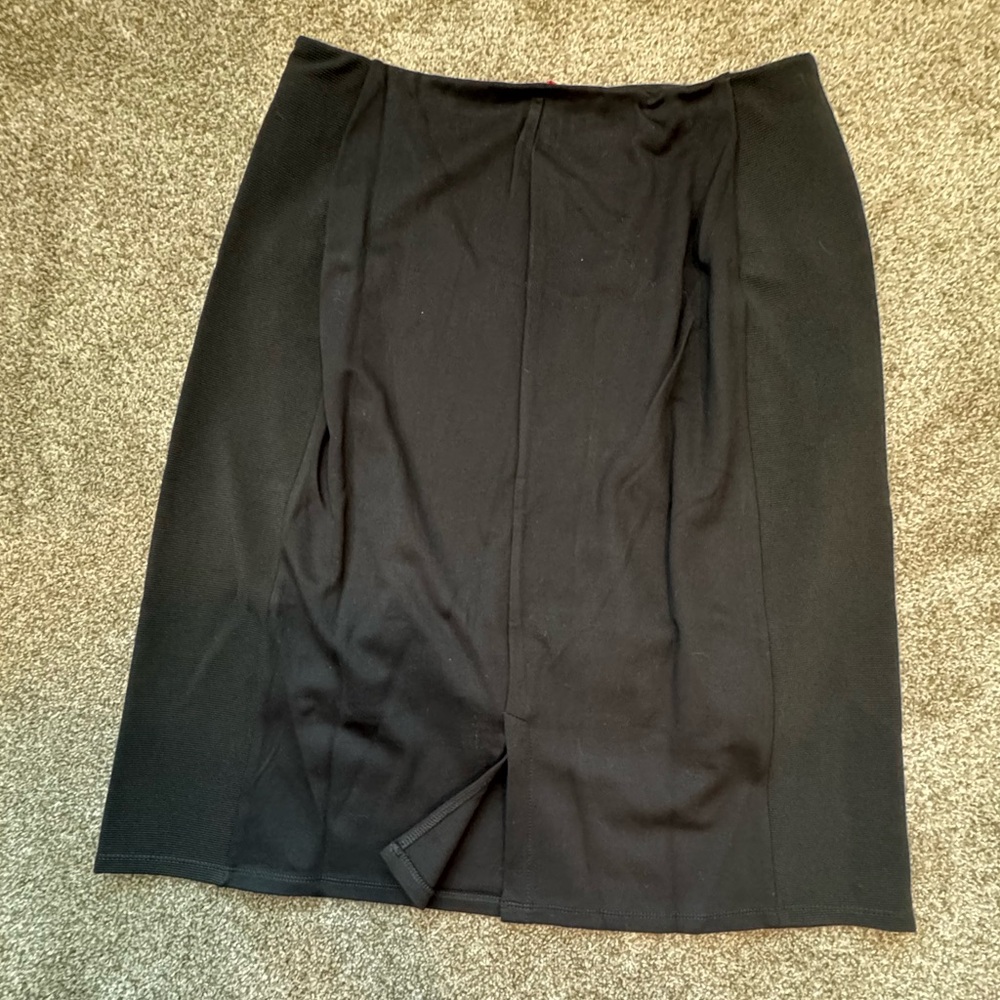 Ruby Ribbon Ottoman Ponte Skirt - Picture 3 of 8